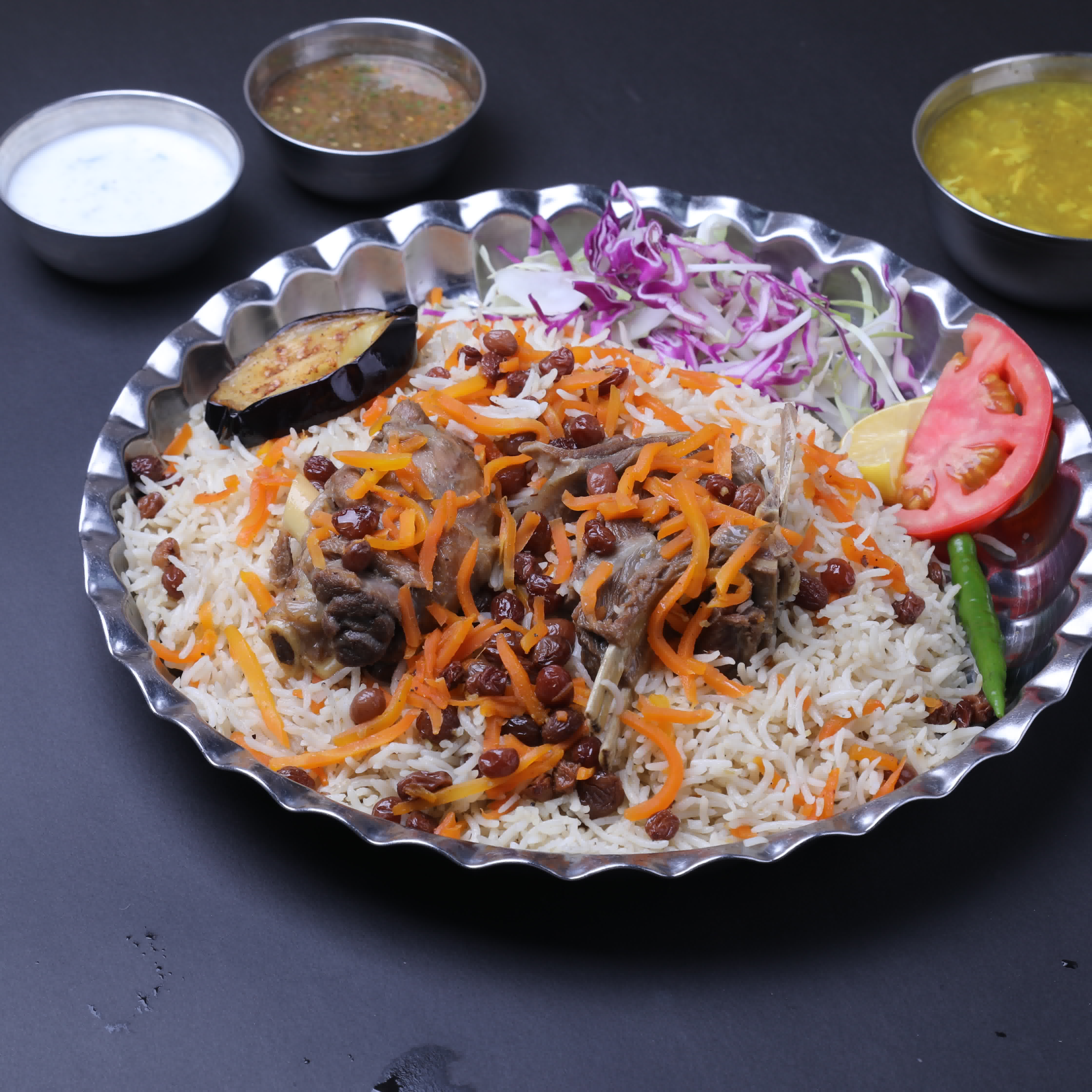 Royal Afghan  Special Meat + Rice