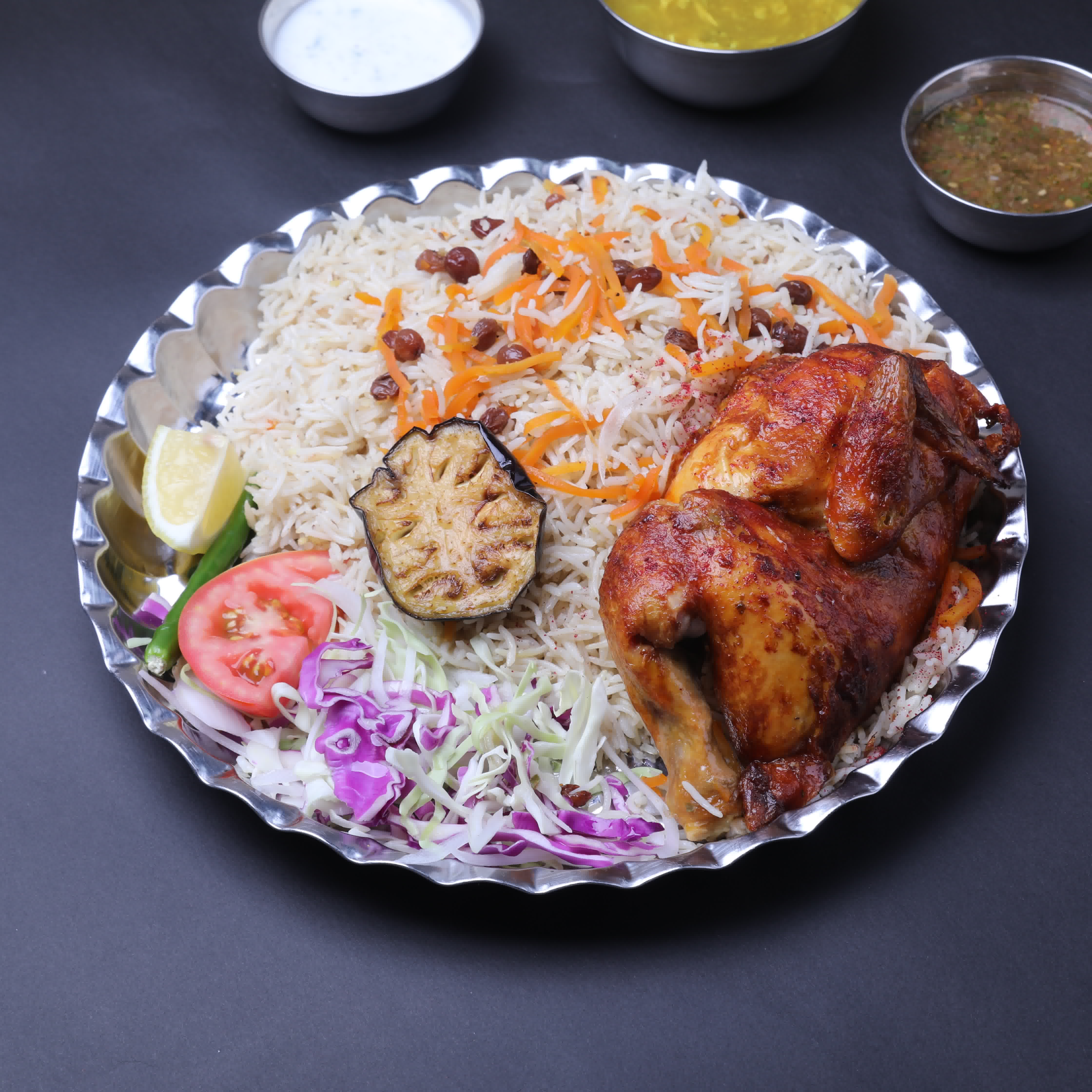 Grilled Chicken half + Rice